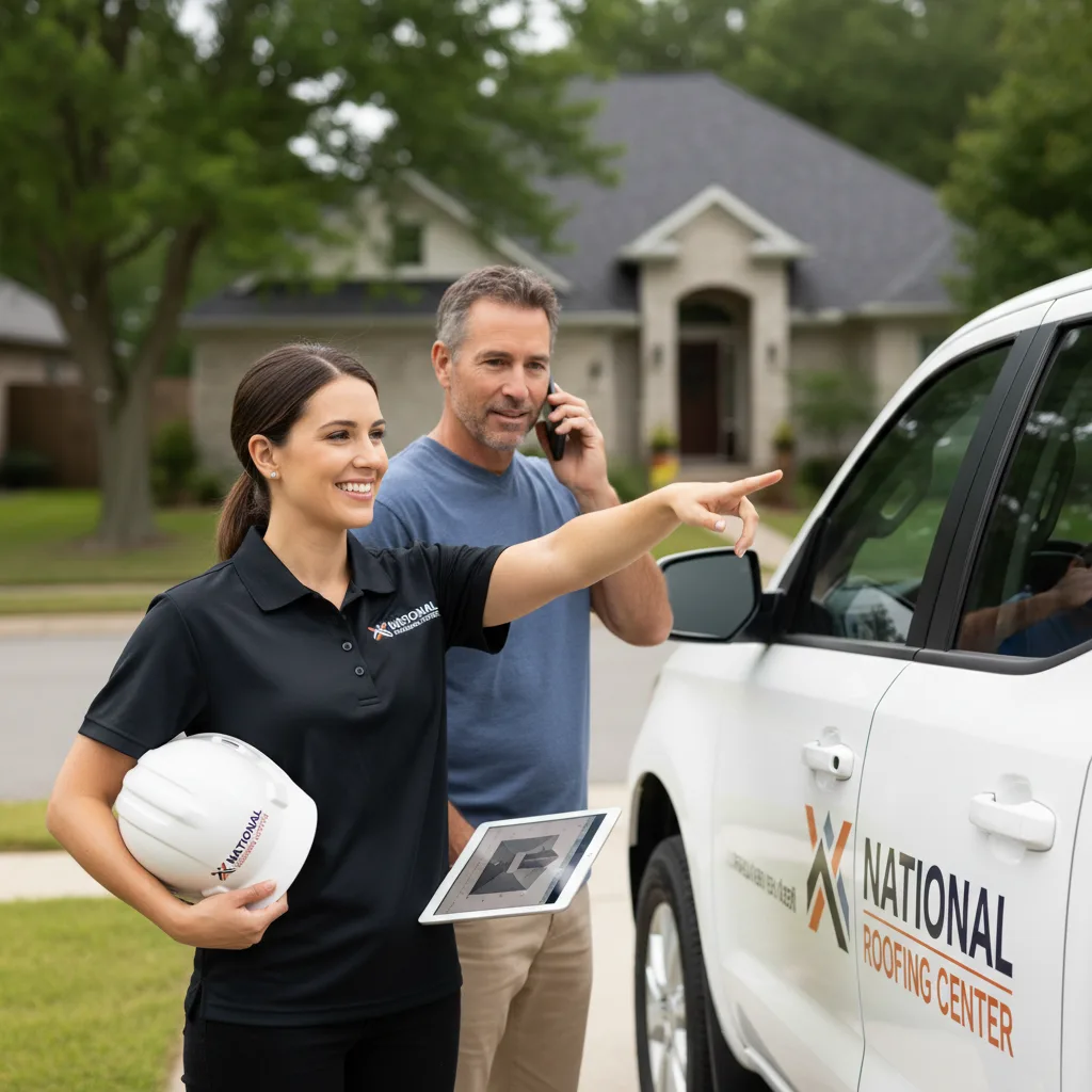 National Roofing Center customer support in Lutcher